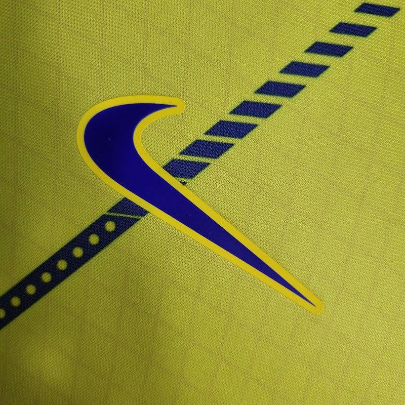 Camiseta y pantalón corto All-Nassr Home I 23/24 para niños - Amarillo