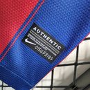 Camiseta retro del Barcelona I 09/10 Nike Fan para hombre - Azul rey y rojo