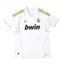 Camiseta retro de aficionado Adidas del Real Madrid I 11/12 para hombre - Blanca