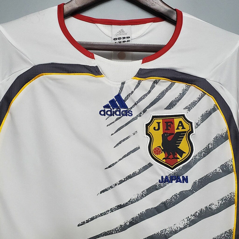 Camiseta retro de aficionado para hombre de la selección nacional de Japón (visitante II 2006)