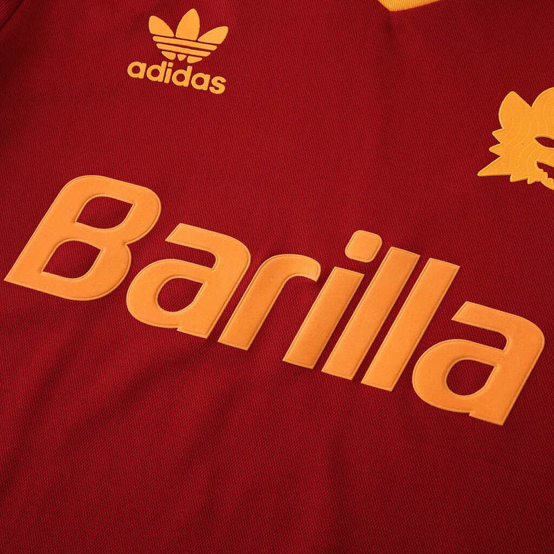 Camiseta de jugador Roma Retro 92/93 Colección 24/25 para hombre - Marrón