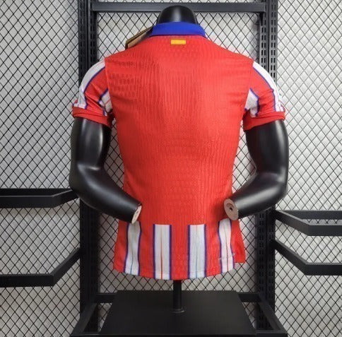Camiseta Atlético de Madrid Primera 24/25 Jugador Hombre Rojo
