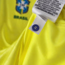 Camiseta Nike de local de la selección nacional de Brasil 2022 para mujer - Amarilla
