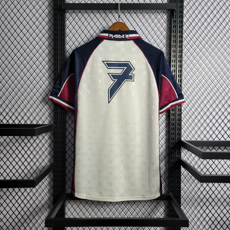 Camiseta West Ham 99 Airon Maden I Retro Fan Fila - Hombre - Blanco