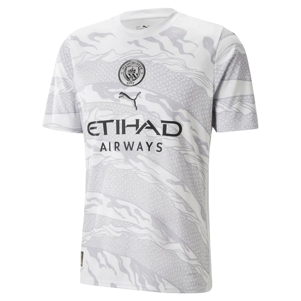 Camiseta de aficionado del Manchester Dragon 24/25 para hombre - Blanca