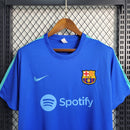 Camiseta de entrenamiento Nike para hombre del Barcelona 23/24 - Azul