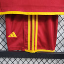 Camiseta y pantalón corto infantil Roma I 23/24 - Rojo