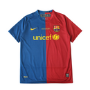 Camiseta retro local del Barcelona 08/09 Nike para hombre - Azul rey y rojo