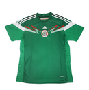 Camiseta retro local de México 2014 para hombre, verde