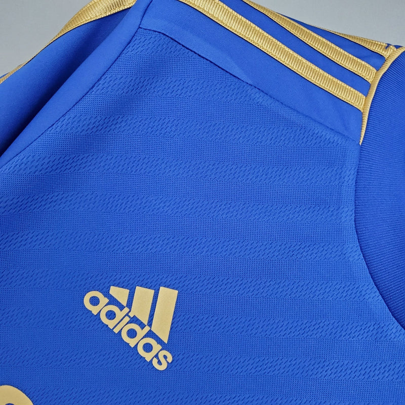 Camiseta retro de aficionado del Chelsea 12/13 para hombre - Azul