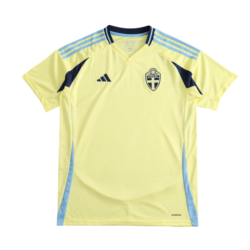 Camiseta local de la selección nacional de Suecia 24/25 - Camiseta de aficionado - Amarilla