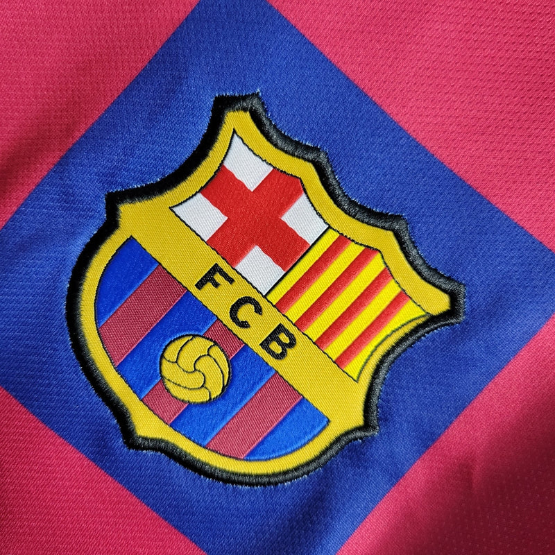 Camiseta Nike retro para hombre del Barcelona 19/20 - Azul