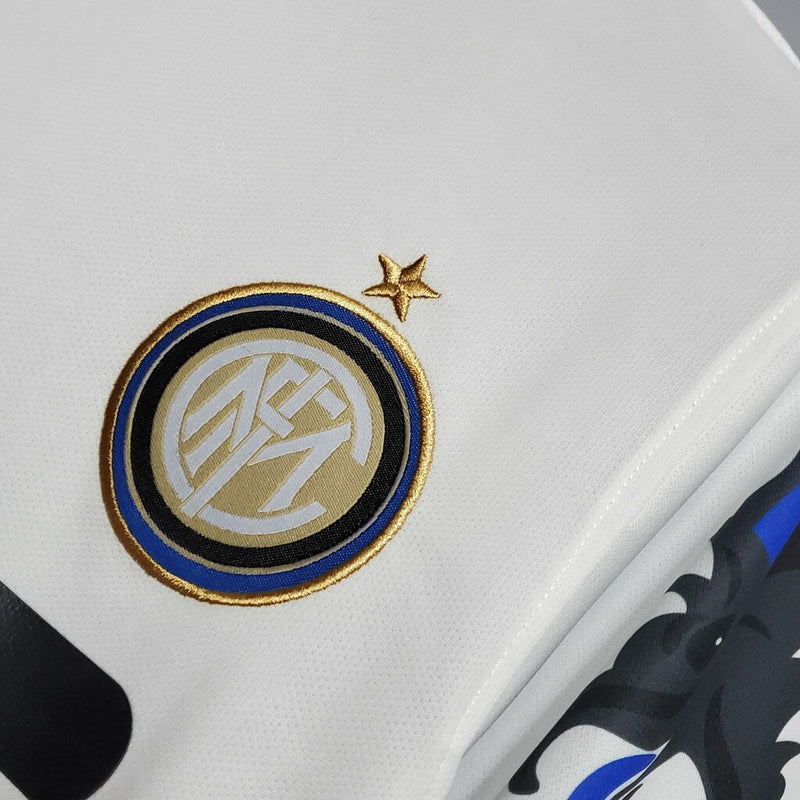 Camiseta Nike Retro de visitante II del Inter de Milán 2010 para hombre - Blanca