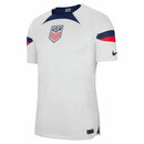 Camiseta Nike de local de la selección nacional de EE. UU. 22/23 para hombre - Blanca