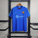 Camiseta de entrenamiento Nike para hombre del Barcelona 23/24 - Azul