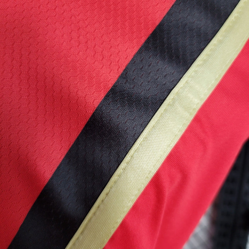 Camiseta Adidas Atlanta Home 23/24 para hombre - Rojo y negro