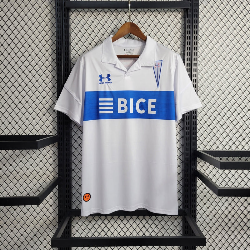 Camiseta de aficionado de la Universidad Católica 23/24 para hombre de Under Armour - Blanca