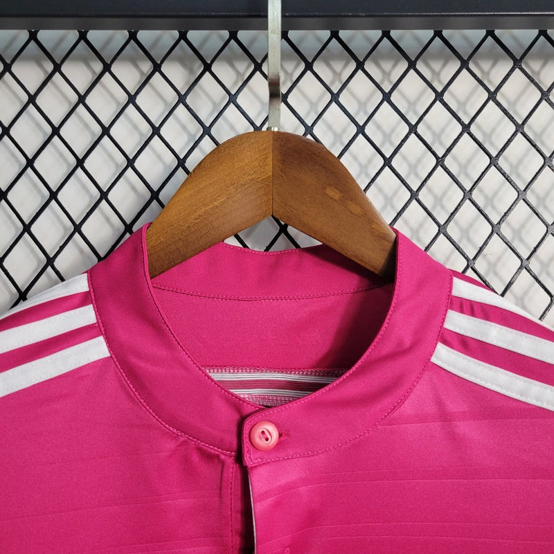 Camiseta retro Adidas Real Madrid III 14/15 para hombre, color rosa