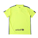 Camiseta retro Nike para aficionado del Barcelona Visitante II 14/15 - Verde neón