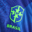 Camiseta de visitante de la selección nacional de Brasil II - 25/26 - Jugador masculino - Azul