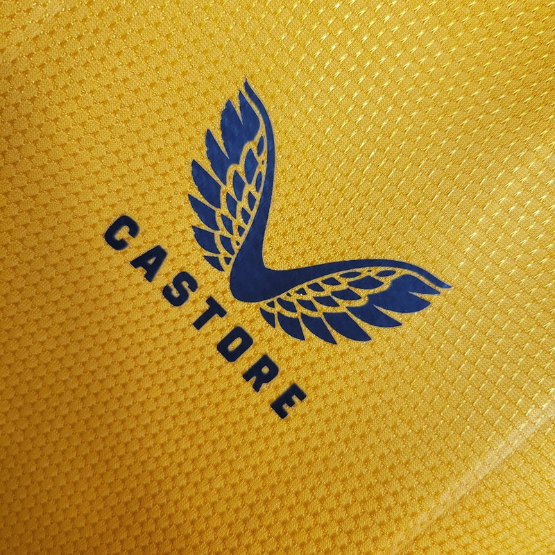 Camiseta de aficionado Castore del Woverhampton 23/24 para hombre - Amarilla