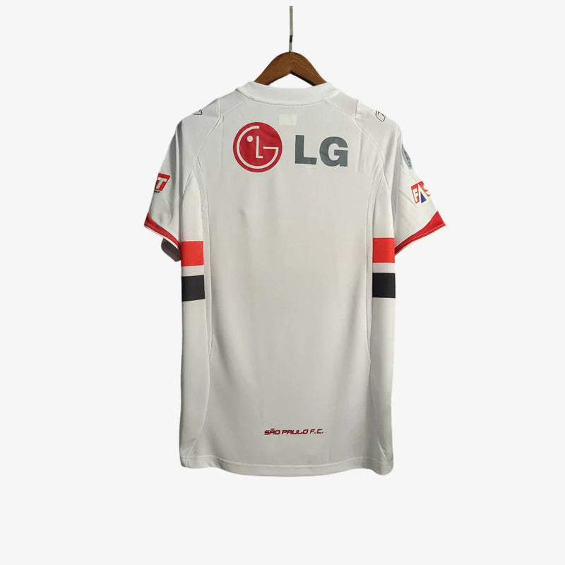 Camiseta aficionado São Paulo Retro 1ª 2006 - Hombre - Blanco