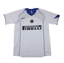 Camiseta de aficionado del Inter de Milán Retro II 04/05 para hombre - Blanca