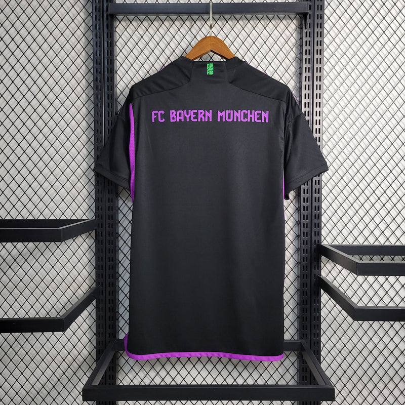 Camiseta Adidas para aficionado del Bayern Múnich II 23/24, hombre, color negro