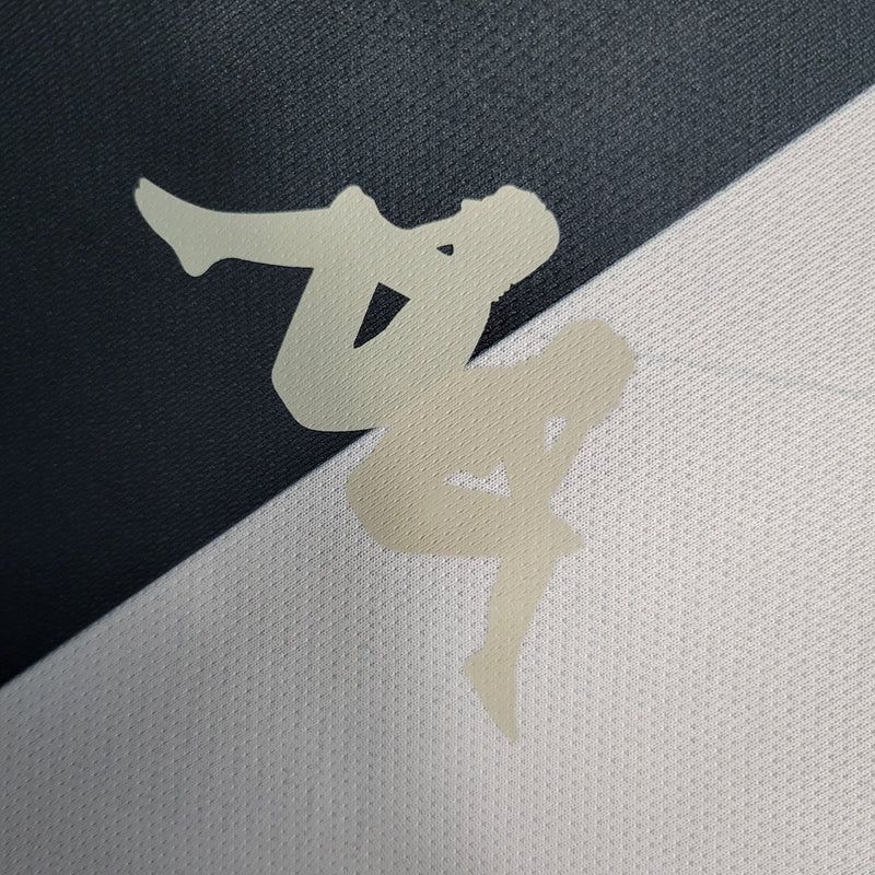 Camiseta de aficionado Kappa del Botafogo Local 21/22 para hombre - Blanco y negro