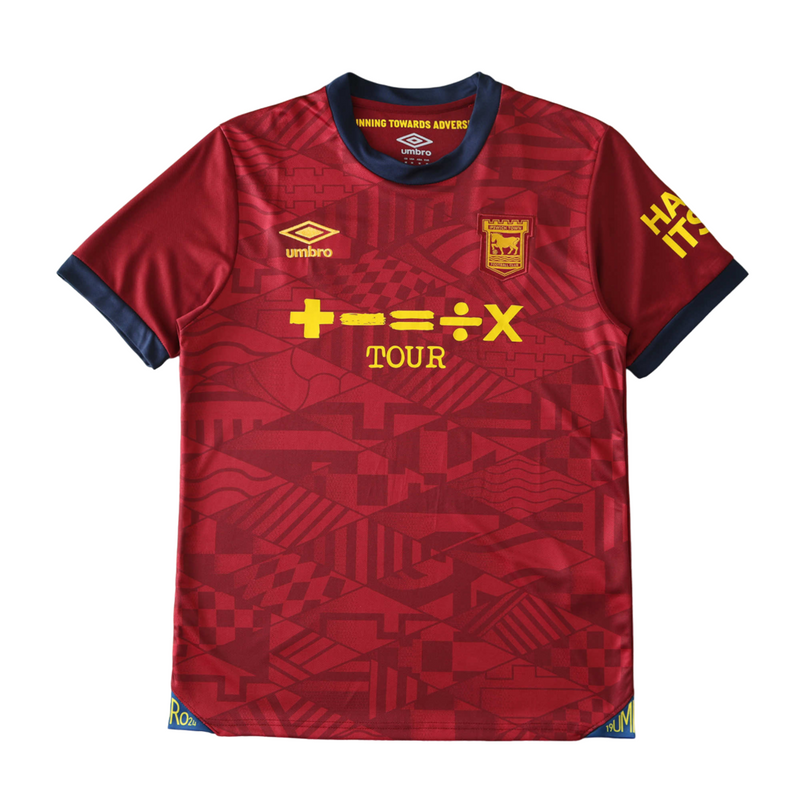 Camiseta de aficionado del Ipswich Town (visitante, temporada 24/25) para hombre - Roja