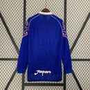 Camiseta retro de manga larga para hombre de la selección japonesa de 1998