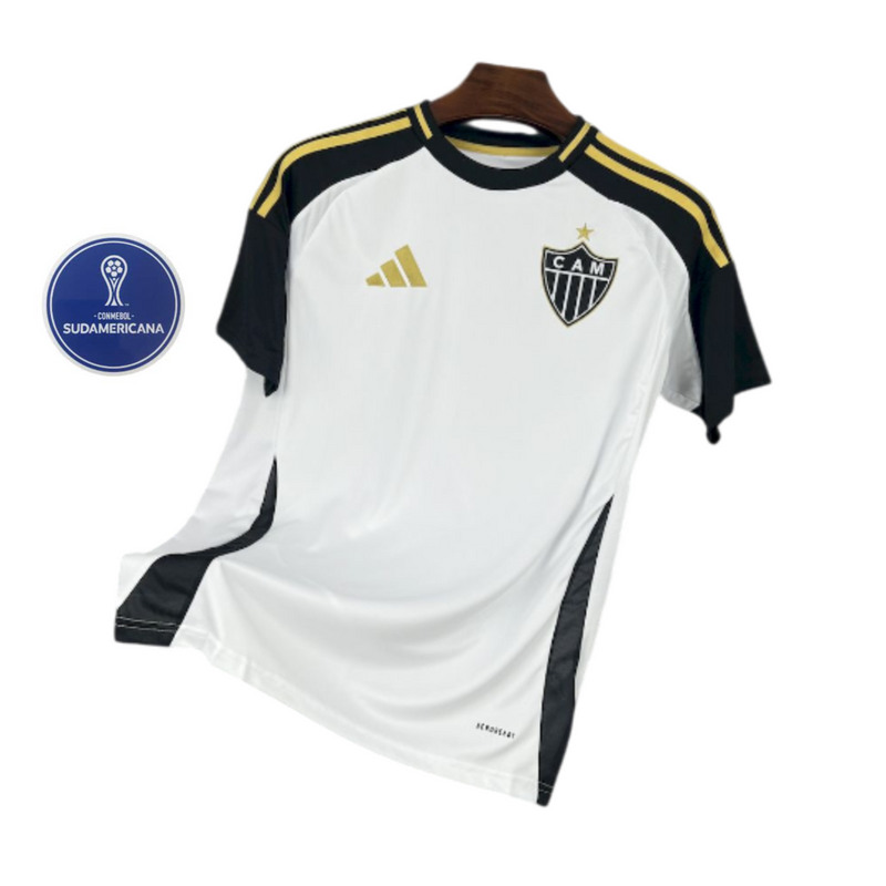 Camiseta Atlético Mineiro Segunda Equipación 25/26 Hombre Seguidor - Blanco