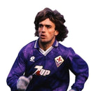 Camiseta retro de local de la Fiorentina 93/94 para hombre - Morada