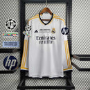 Camiseta Adidas Fan del Real Madrid - Manga Larga I 23/24 - Hombre - Blanco