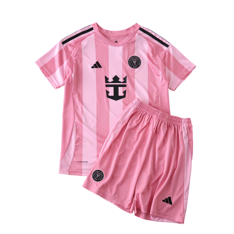 Camiseta y pantalones cortos para niños Miami I 25/26 - Rosa -