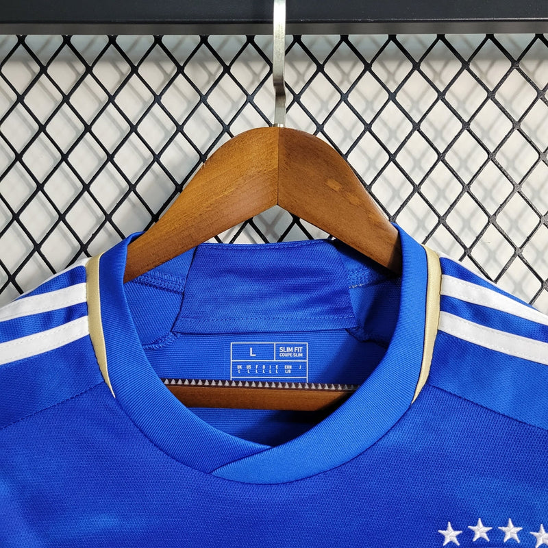 Camiseta de aficionado de la selección nacional italiana de Puma para hombre (local 23/24) - Azul