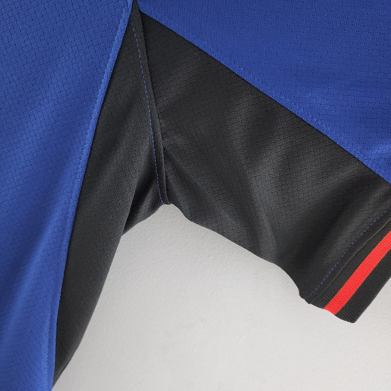 Camiseta Nike de visitante de la selección nacional de Países Bajos 22/23 para hombre - Azul