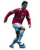 Camiseta Nike retro de manga larga para aficionados del Manchester United 04/05 - Roja