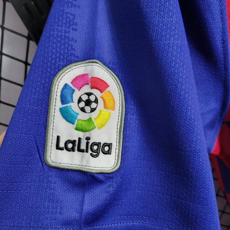 Camiseta Nike retro para hombre del Barcelona 19/20 - Azul