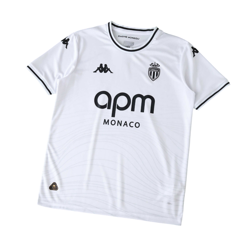 Camiseta de visitante del Mónaco 25/26 para hombre - Blanca