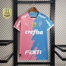 Camiseta de aficionado Puma para hombre Palmeiras Rosa Octubre IIII 23/24 - Rosa