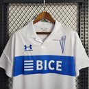 Camiseta de aficionado de la Universidad Católica 23/24 para hombre de Under Armour - Blanca