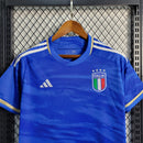 Camiseta de aficionado de la selección nacional italiana de Puma para hombre (local 23/24) - Azul
