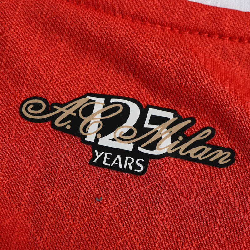 Camiseta local del Milan 24/25 - Jugador - Rojo y negro