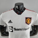 Camiseta Adidas de visitante del Manchester United 22/23 para hombre - Blanca