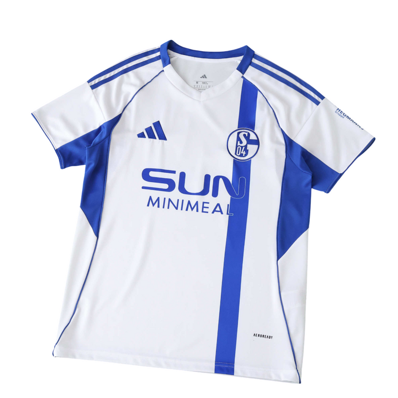 Camiseta de visitante del Schalke 04 I 25/26 para hombre - Blanca