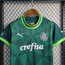 Camiseta y pantalón corto Palmeiras para niños 23/24 I - Verde