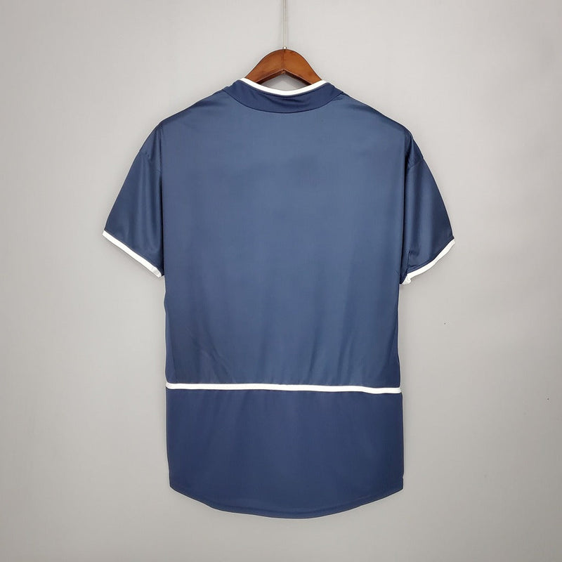 Camiseta retro local del PSG (Paris Saint Germain) 02/03 Nike para hombre - Azul