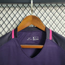 Camiseta retro de visitante del Barcelona 16/17 para hombre - Morada