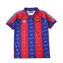 Camiseta retro de aficionado del Barcelona 96/97 de Kappa para hombre - Azul rey y rojo